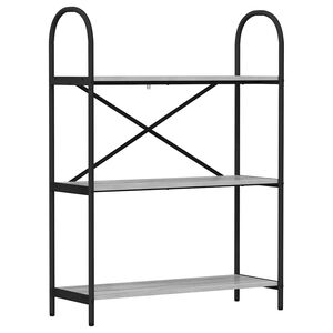 vidaXL &Eacute;tag&egrave;re 3 niveaux 80 x 30 x 109 cm Bois d'ing&eacute;nierie