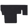 vidaXL Tapis de voiture 4 pcs Noir Caoutchouc