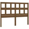 vidaXL Tête de lit Marron miel 205,5x4x100 cm Bois massif de pin