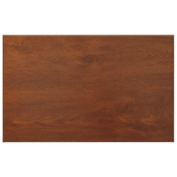 vidaXL Appui de fen&ecirc;tre Bois Brun 100 x 50 x 4,5 cm PVC