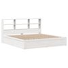 vidaXL Cadre de lit sans matelas blanc 180x200 cm bois massif de pin
