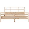 vidaXL Lit biblioth&egrave;que sans matelas 180x200 cm bois massif de pin