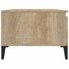 vidaXL Table basse Chêne sonoma 90x50x36,5 cm Bois d'ingénierie