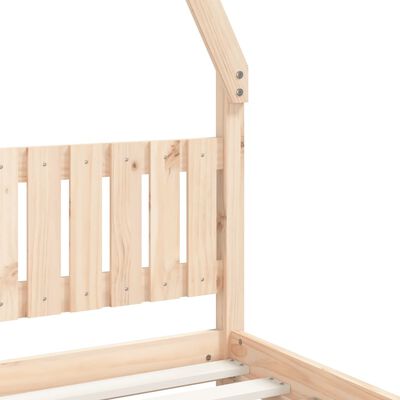 vidaXL Cadre de lit pour enfant 80x160 cm bois de pin massif