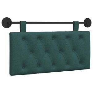 vidaXL T&ecirc;te de lit suspendue Vert fonc&eacute; Tissu