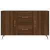 vidaXL Buffet ch&ecirc;ne marron 100x36x60 cm bois d'ing&eacute;nierie