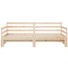 vidaXL Lit coulissant 2x(80x200) cm Bois de pin massif