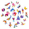 UNIDRAGON Puzzle en bois 198 pcs Fairy Bird Moyen 25x32 cm