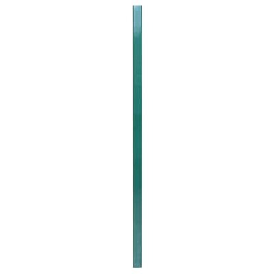 vidaXL Poteaux de clôture 10 pcs vert 170 cm acier galvanisé
