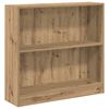 vidaXL Biblioth&egrave;que ch&ecirc;ne artisanal 80x24x76 cm bois d'ing&eacute;nierie