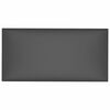 vidaXL T&ecirc;te de lit murale 12 pc 60 x 30 cm Gris tissu