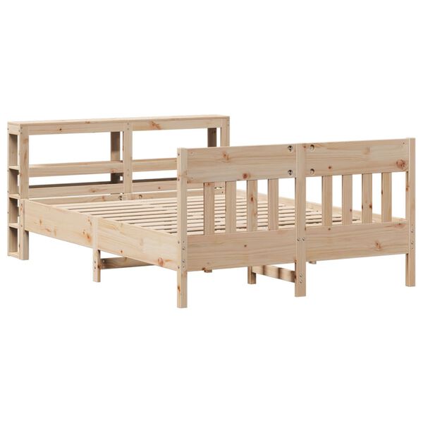 vidaXL Cadre de lit sans matelas 150x200 cm bois de pin massif