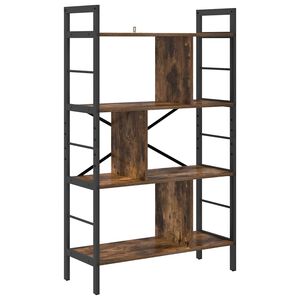 vidaXL &Eacute;tag&egrave;re 7 niveaux 75 x 30 x 123,5 cm Bois d'ing&eacute;nierie