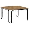 vidaXL Table basse Ch&ecirc;ne artisanal 100 x 100 x 45 cm Bois d'ing&eacute;nierie