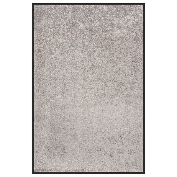 vidaXL Paillasson Gris 80x120 cm