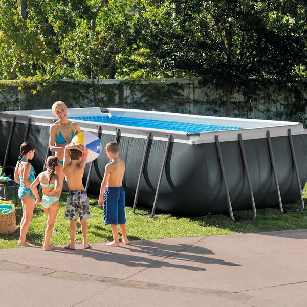 Intex Ensemble de piscine Ultra XTR Frame Rectangulaire 549x274x132 cm