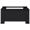 vidaXL Socle pour Machine &agrave; Laver Noir 64 x 55 x 32,5 cm Acier