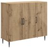 vidaXL Buffet Ch&ecirc;ne artisanal 89 x 34,5 x 80 cm Bois d'ing&eacute;nierie