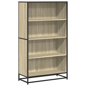 vidaXL Biblioth&egrave;que ch&ecirc;ne sonoma 80,5x35x139 cm bois d'ing&eacute;nierie