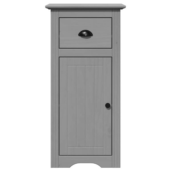 vidaXL Armoire de salle de bain BODO gris 44x30x90 cm