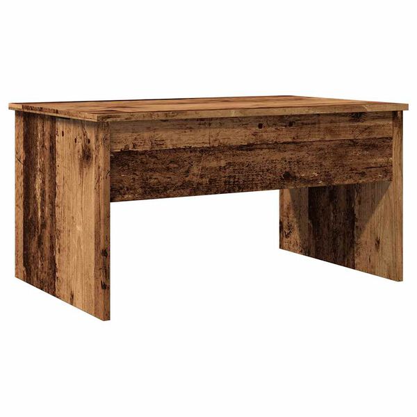 vidaXL Table basse vieux bois 80x50,5x41,5 cm bois d'ing&eacute;nierie