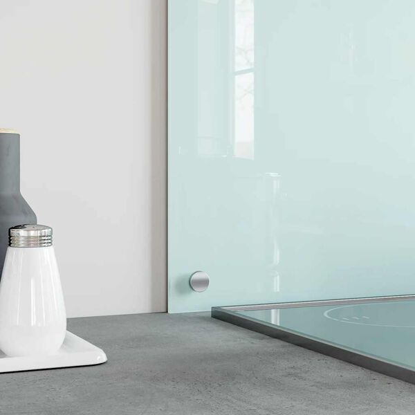 vidaXL Dosseret de cuisine Blanc 80x40 cm Verre tremp&eacute;