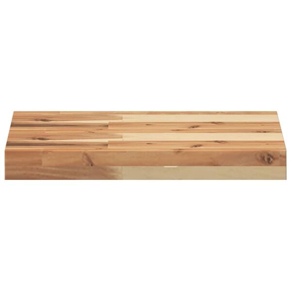 vidaXL Dessus de table 40x30x4 cm rectangulaire bois massif d'acacia