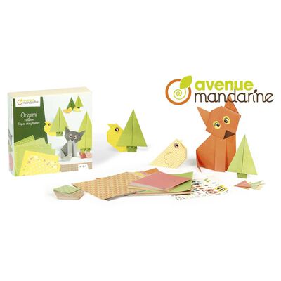 Avenue Mandarine Boîte créative Origami Initiation