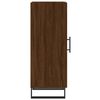 vidaXL Buffet Ch&ecirc;ne marron 34,5x34x90 cm Bois d'ing&eacute;nierie