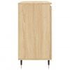 vidaXL Buffet chêne sonoma 101,5x35x70 cm bois d'ingénierie