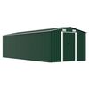 vidaXL Abri de jardin 257x580x181 cm M&eacute;tal Vert