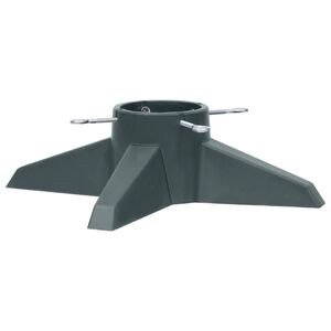 vidaXL Support de sapin de Noël Vert 55,5x55,5x15 cm