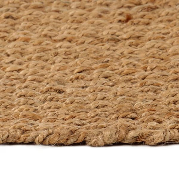 vidaXL Tapis rectangulaire Naturel 80x160 cm Jute