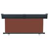 vidaXL Auvent lat&eacute;ral de balcon 175x250 cm Marron