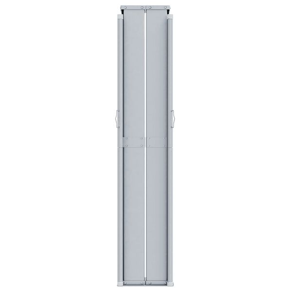 vidaXL Auvent latéral rétractable Crème 180x1000 cm