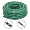vidaXL Tuyau d'arrosage avec jeu de raccords vert 0,75" 100 m PVC