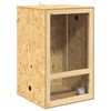vidaXL Terrarium Marron 50 x 50 x 130 cm OSB