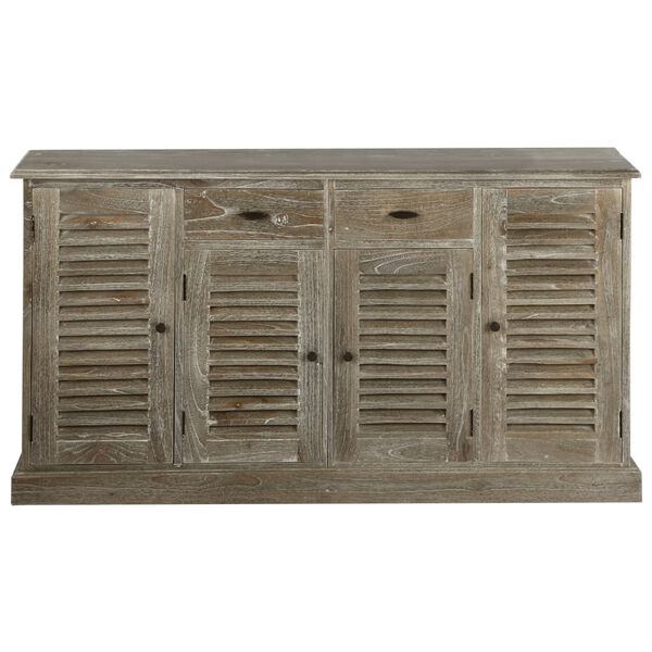 vidaXL Buffet Bois de melia azedarach massif 145x32,5x77 cm