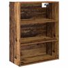 vidaXL Haut Armoire avec tiroir 2 pcs Bois ancien Bois d'ing&eacute;nierie