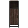 vidaXL Armoire de bain ch&ecirc;ne marron 35x37,5x100 cm bois d'ing&eacute;nierie