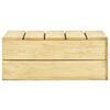 vidaXL Salon de jardin 4 pcs Bois de pin imprégné