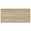 vidaXL Bo&icirc;te de rangement ch&ecirc;ne sonoma 100x42x46 cm bois d'ing&eacute;nierie