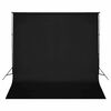 vidaXL Kit de studio photo avec &eacute;clairage toile de fond et r&eacute;flecteur