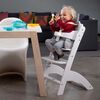CHILDHOME Chaise haute b&eacute;b&eacute; 2 en 1 Lambda 3 Blanc