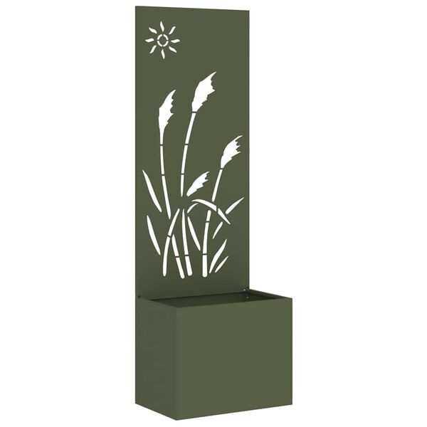 vidaXL &Eacute;cran de confidentialit&eacute; de jardin Vert olive 50 x 140 cm