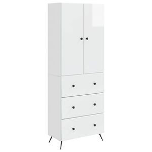 vidaXL Ensemble de Meubles 2 pc 66 x 34,5 x 90 cm Bois d'ing&eacute;nierie