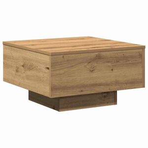 vidaXL Table basse Ch&ecirc;ne artisanal 55 x 55 x 31 cm