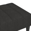 vidaXL Repose-pied Noir 78x56x32 cm Tissu