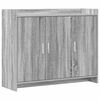 vidaXL Buffet Sonoma gris 98,5 x 33 x 80 cm Bois d'ing&eacute;nierie