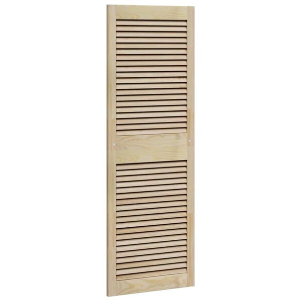 vidaXL Porte de Cabinet avec porte 2 pcs Naturel 140.5 x 2 x 59.5 cm